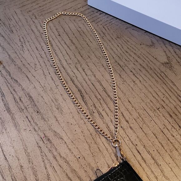 Black and gold necklace wallet by Halston NWT 🖤 - Picture 9 of 10